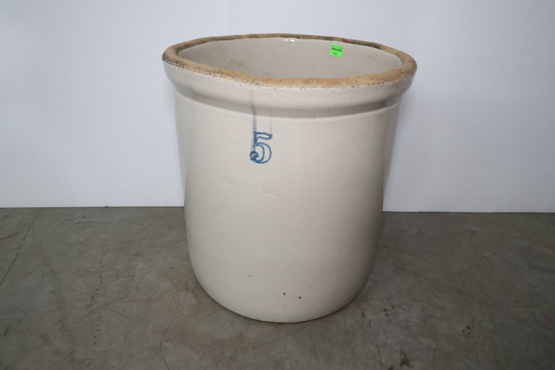 5 Gallon Stoneware Crock