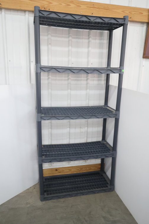 Plastic Garage Shelving