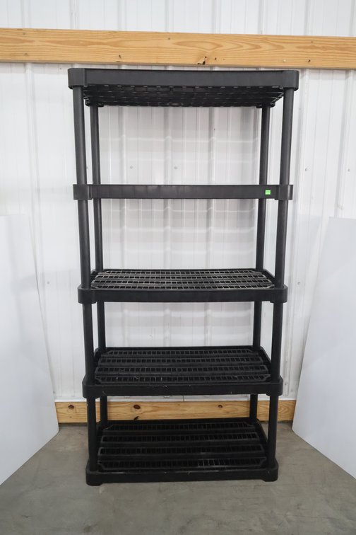 Plastic Garage Shelving