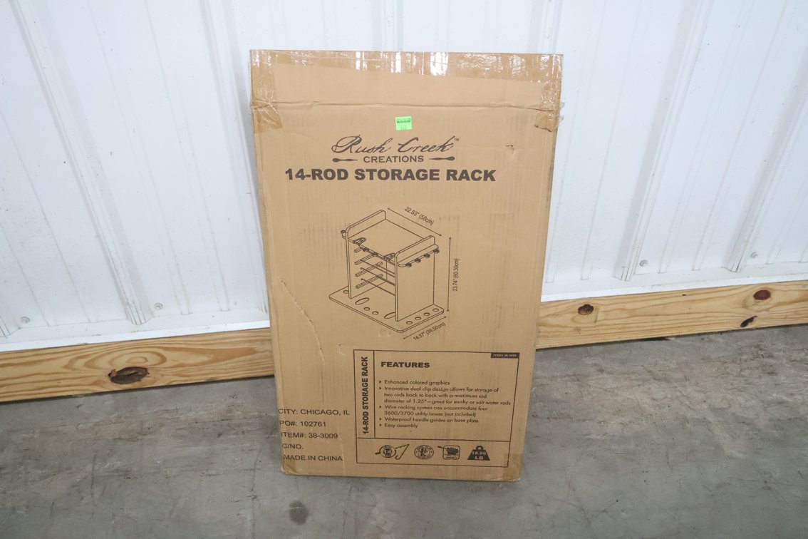 Fishing Rod Storage Rack