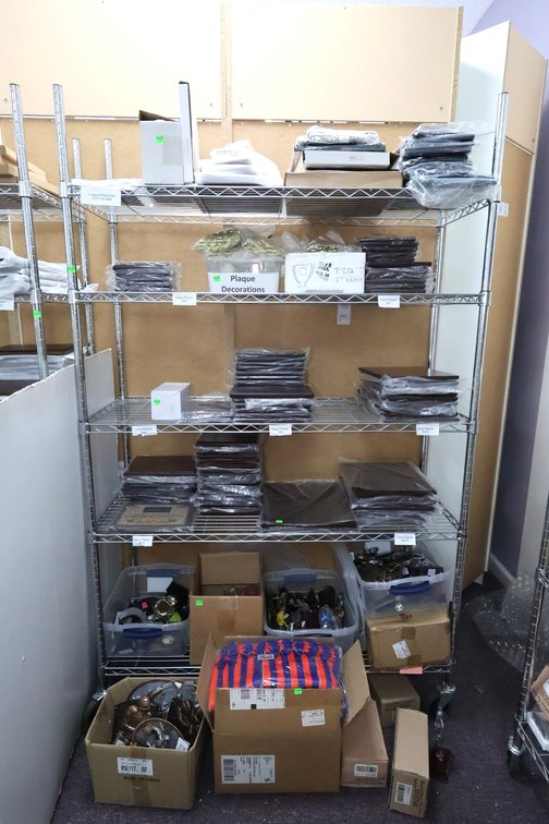 Wire Shelf With Casters