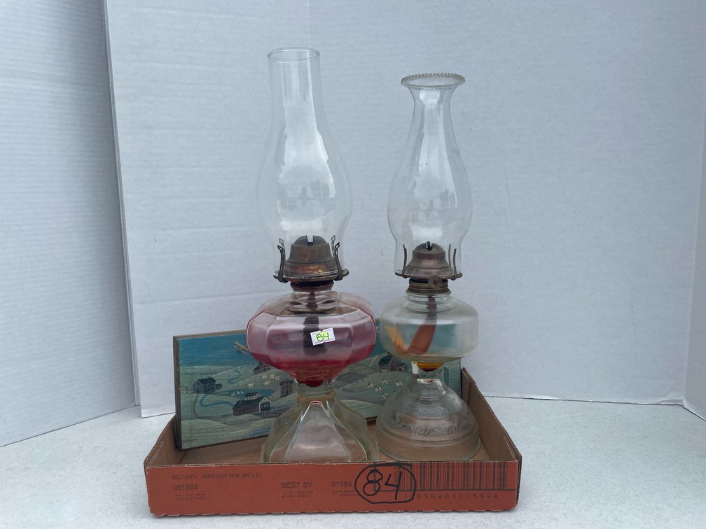 Oil Lamps and Painting