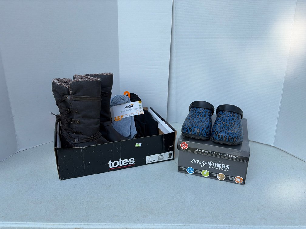 Shoes and socks