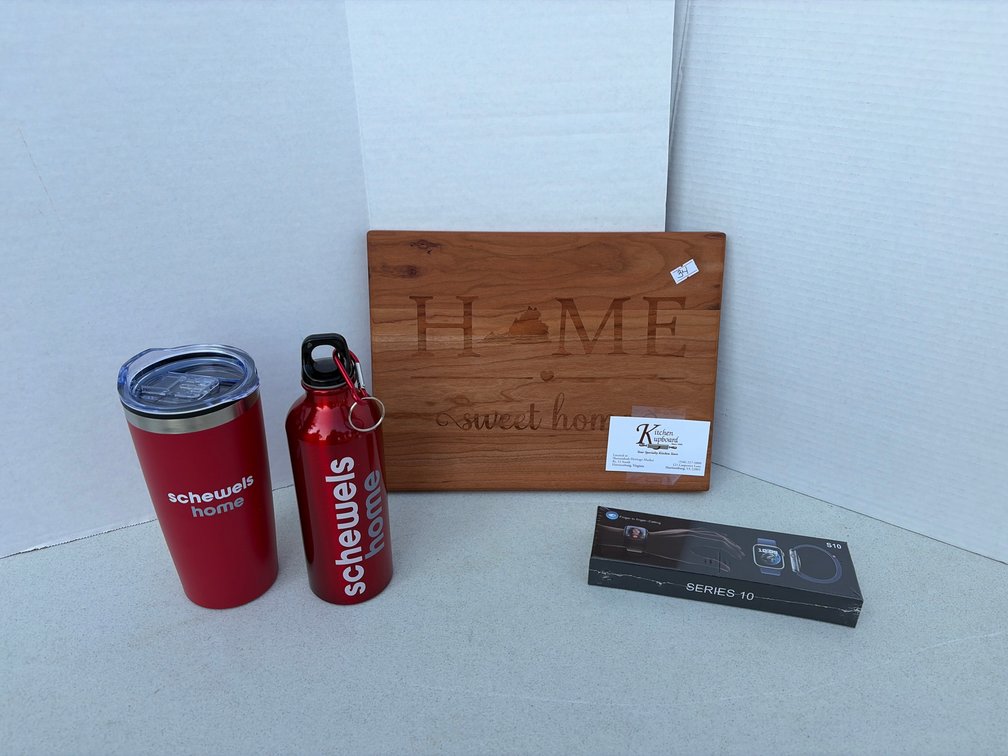 Wooden Cutting Board and Accessories