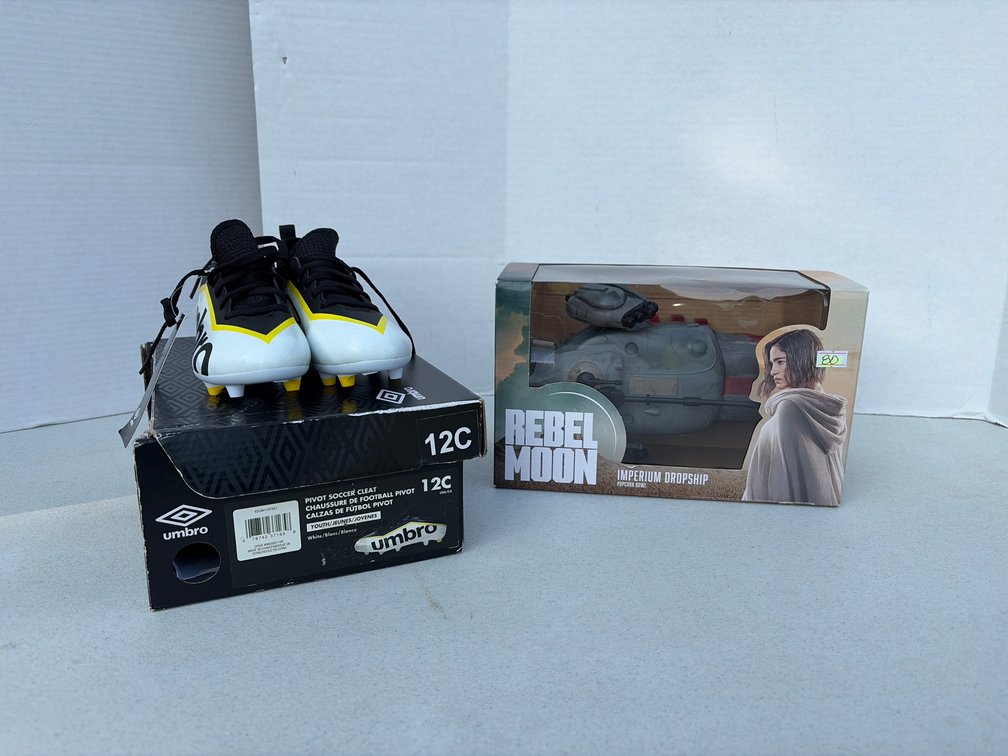 Soccer Shoes and Toy