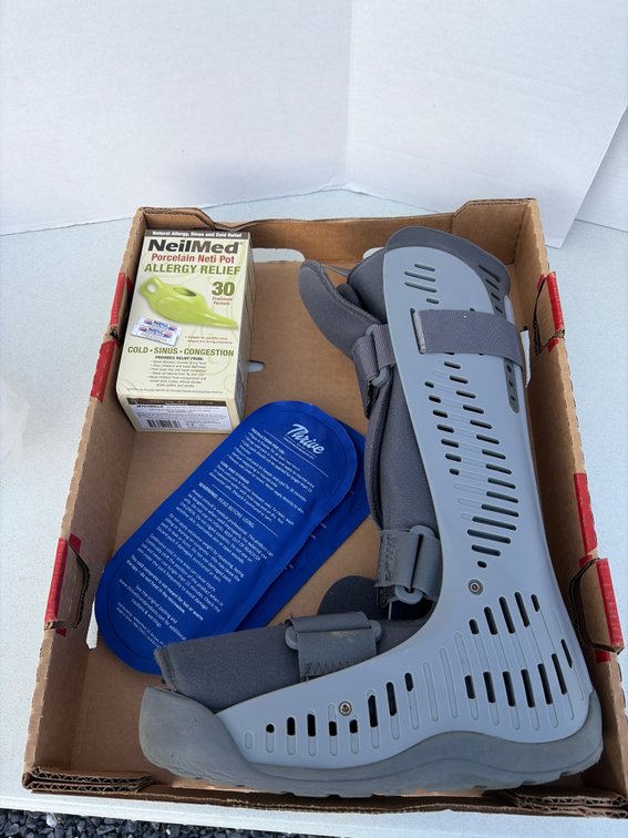 Medical Boot and Supplies