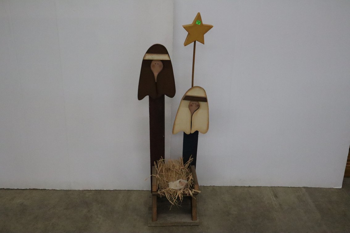 Rustic Manger Scene