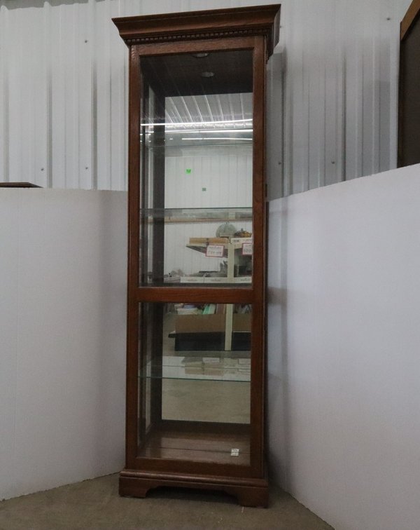 Illuminated Curio Cabinet