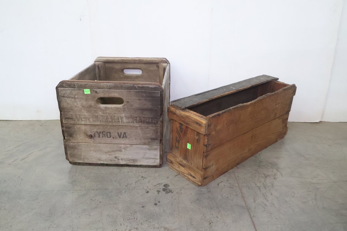 Virginia Wooden Crates