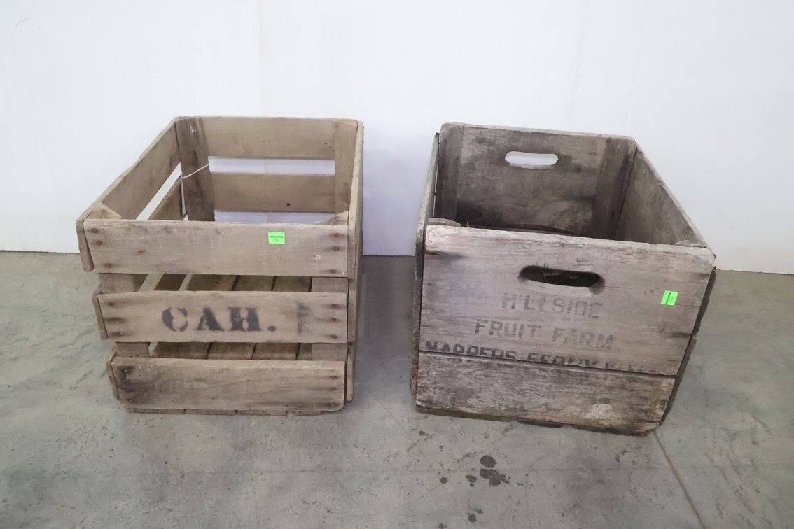 Vintage Orchard Crates
