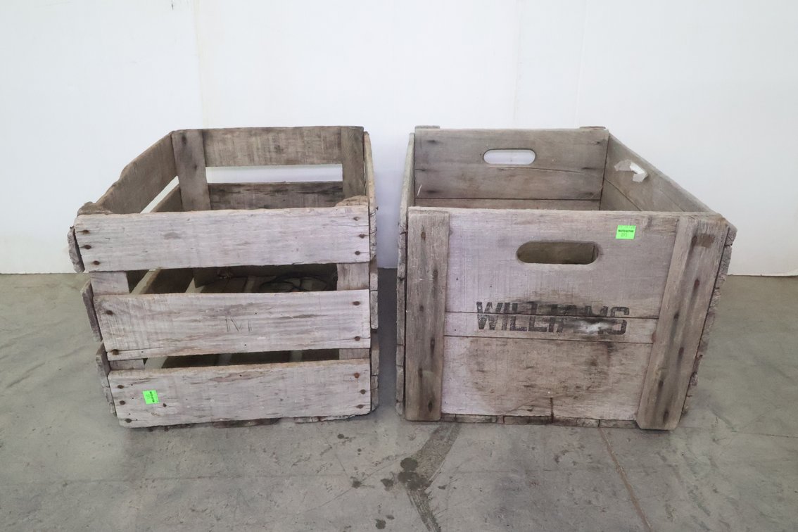 Vintage Orchard Crates
