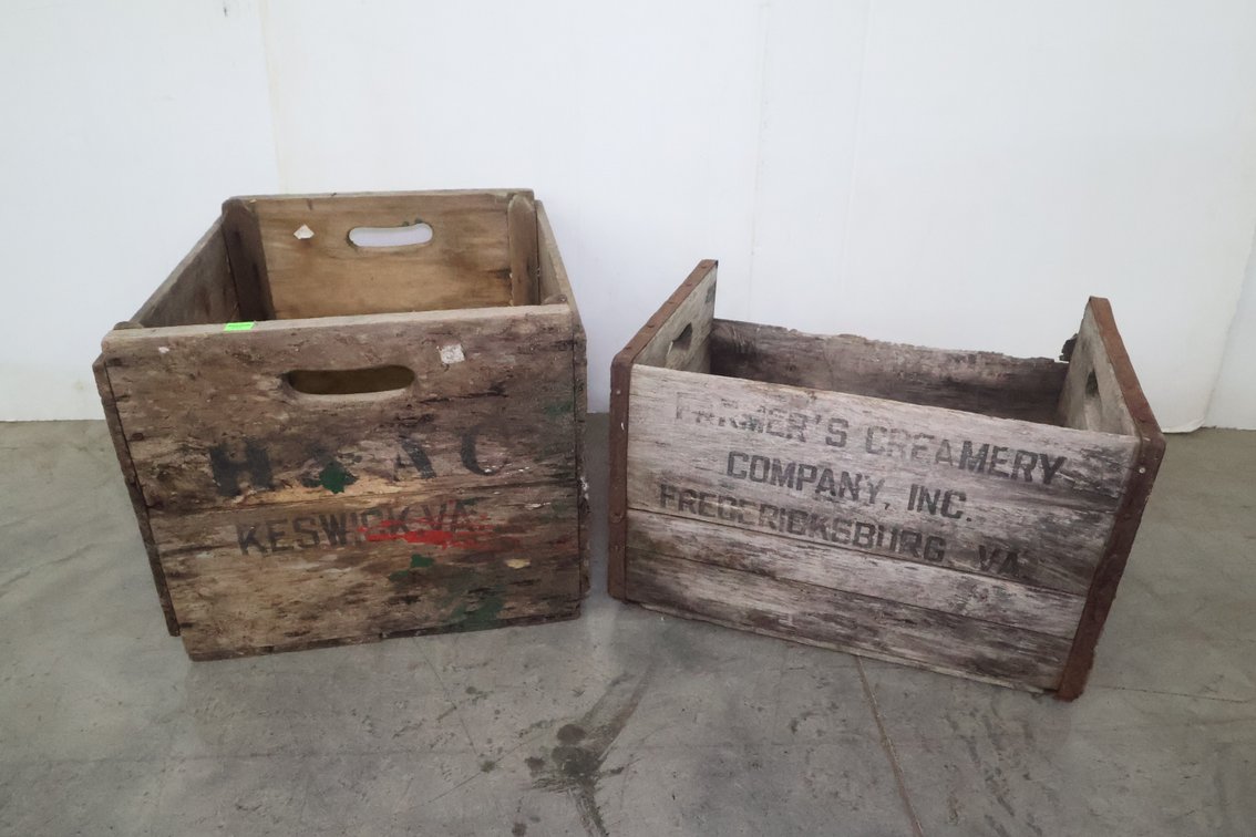 Vintage Orchard Crates