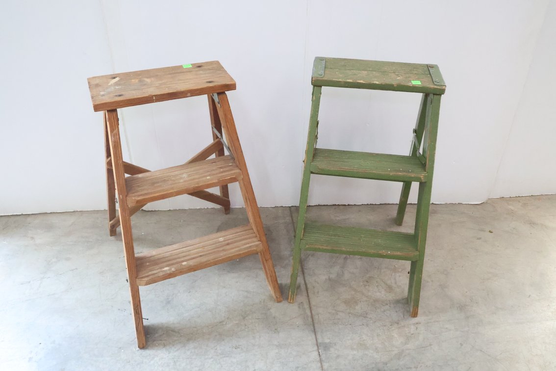 Wooden Step Ladders