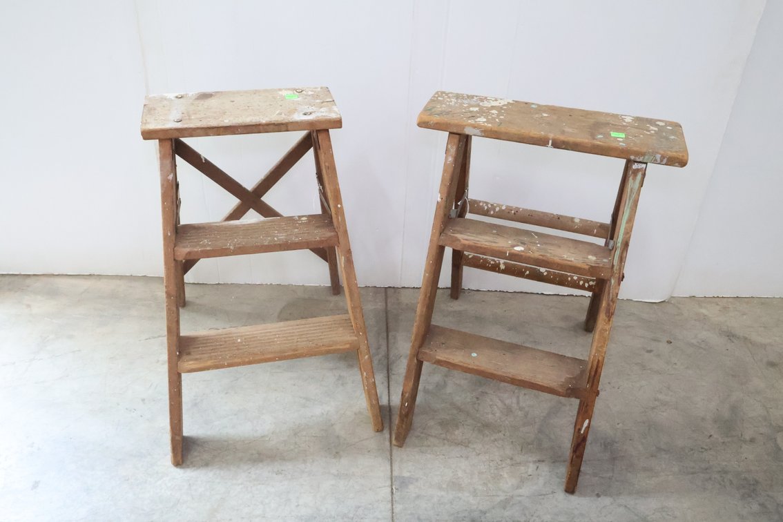 Wooden Step Ladders