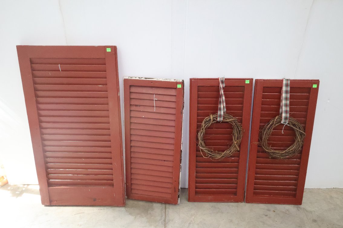 Vintage Window Shutters