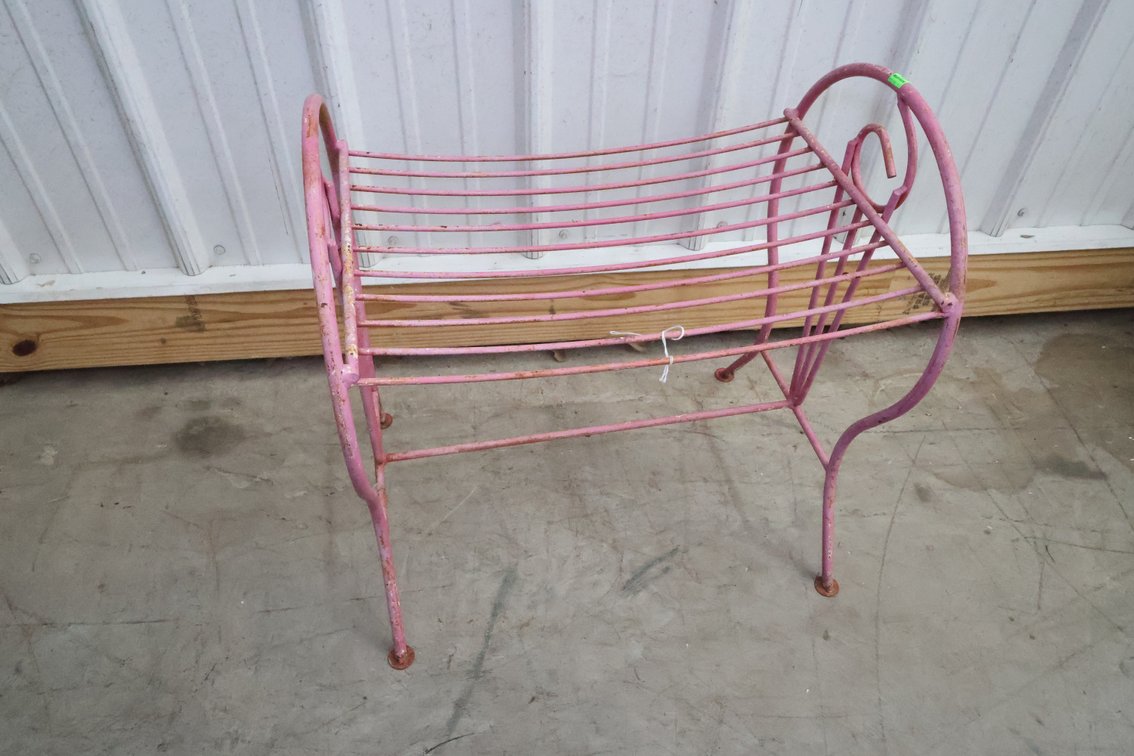Wrought Iron Side Table