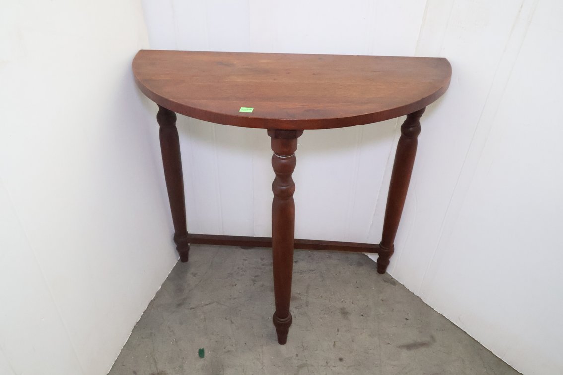 Demilune Accent Table