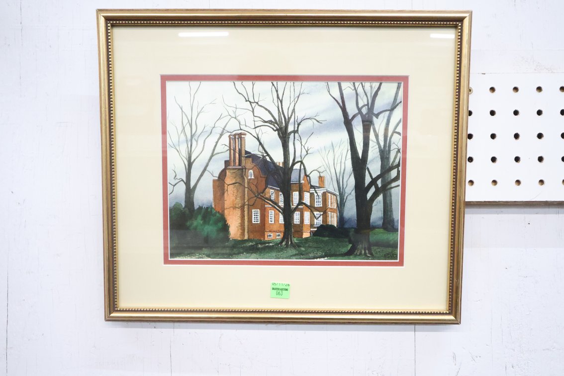 Historic Virginia House Print