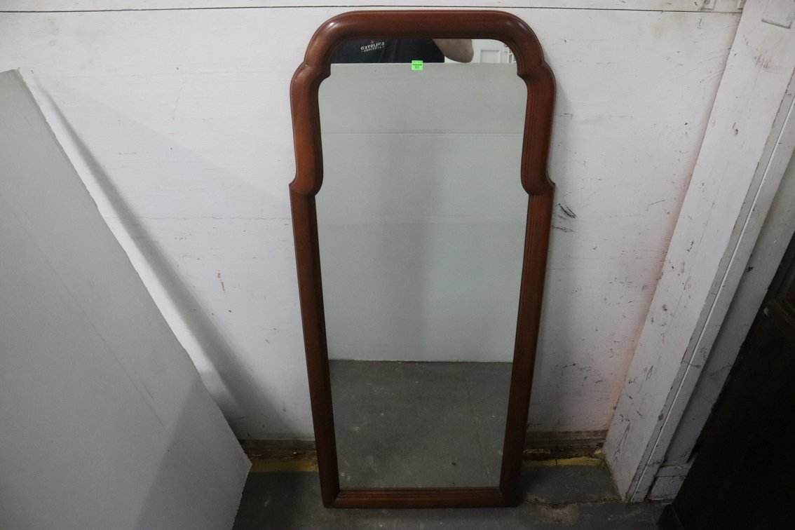 Henkel Harris Mahogany Mirror