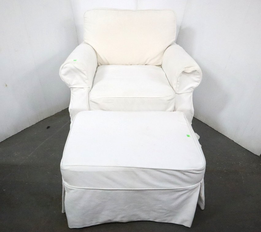 Armchair and Ottoman