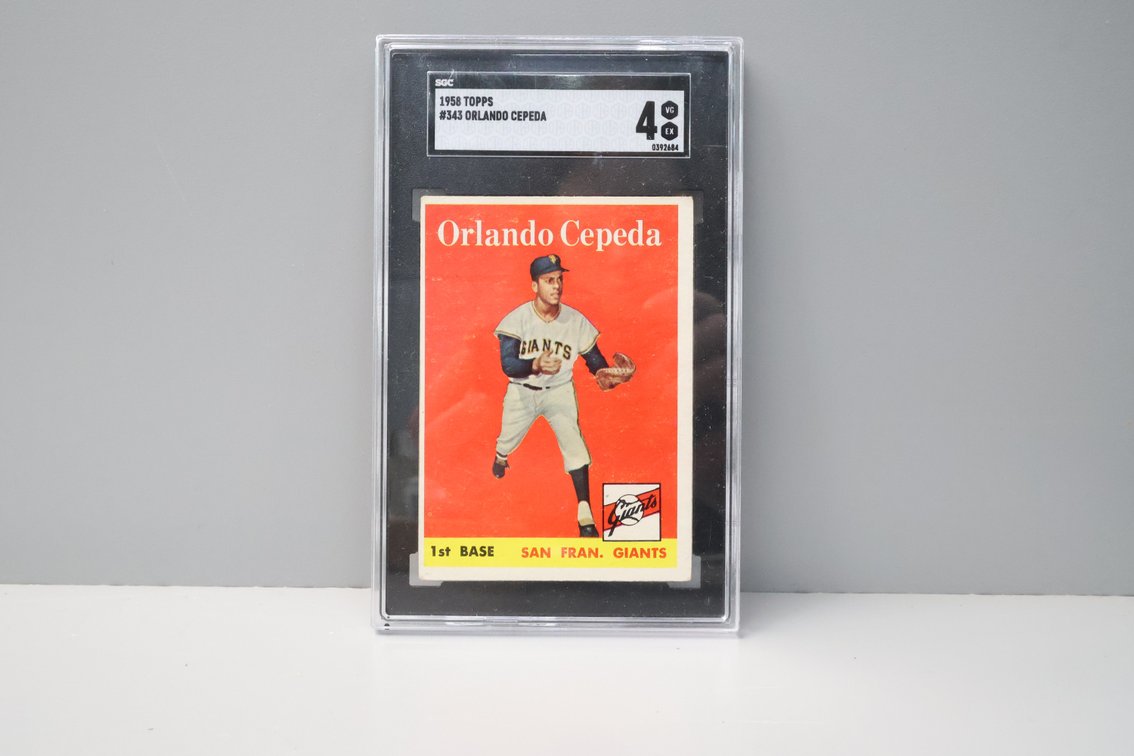 Orlando Cepeda Graded Card