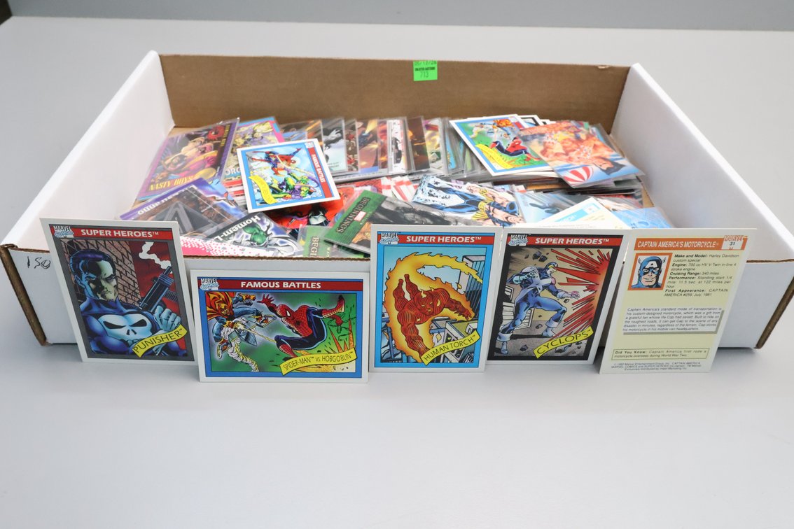 Superhero Trading Cards
