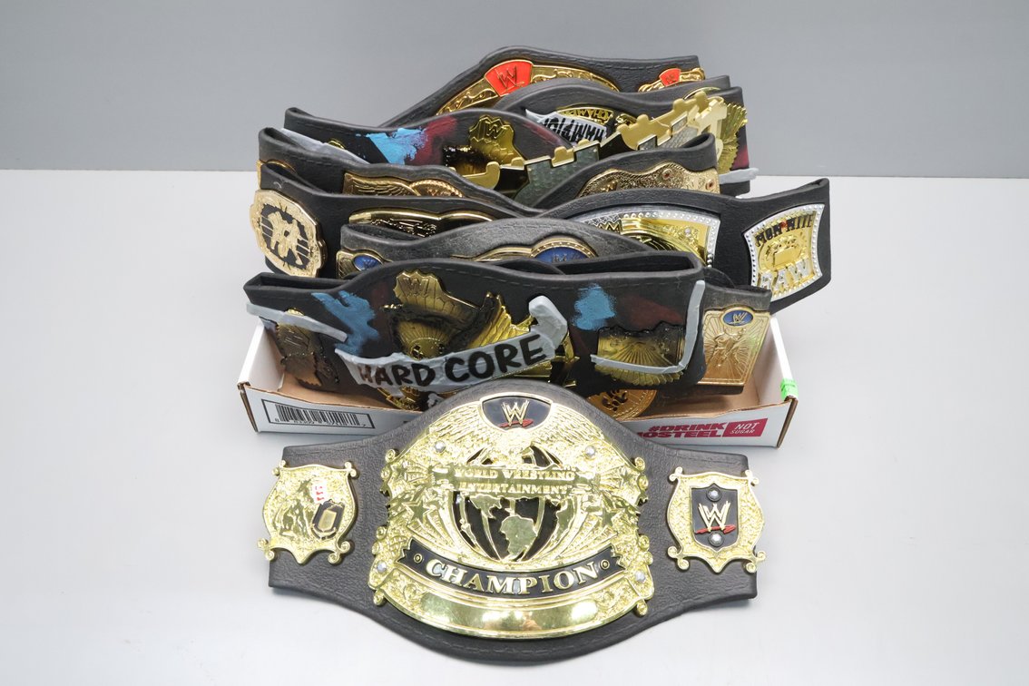Jakks Pacific Wrestling Belts