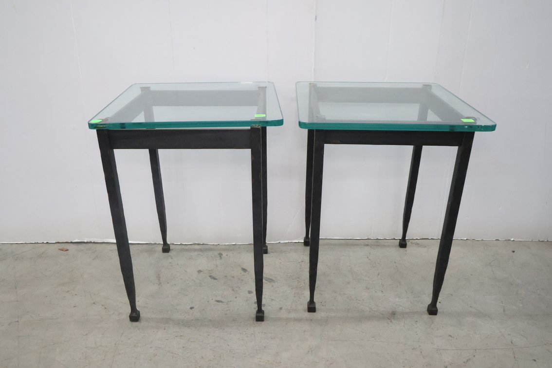 Glass Top End Tables