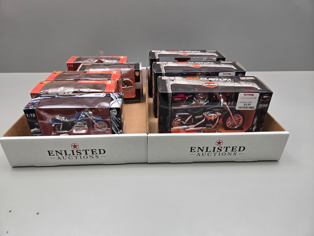Maisto Harley-Davidson Die-Cast Motorcycle Models