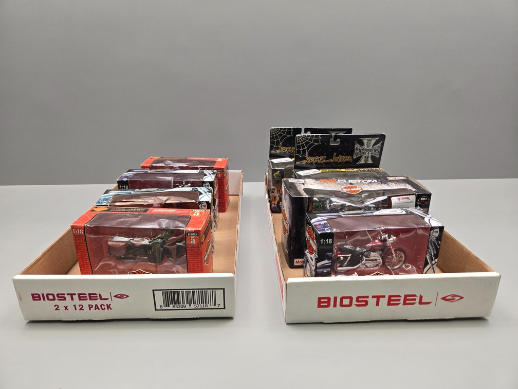 Harley-Davidson, Maisto & Jesse James Die-Cast Motorcycle Models Collection