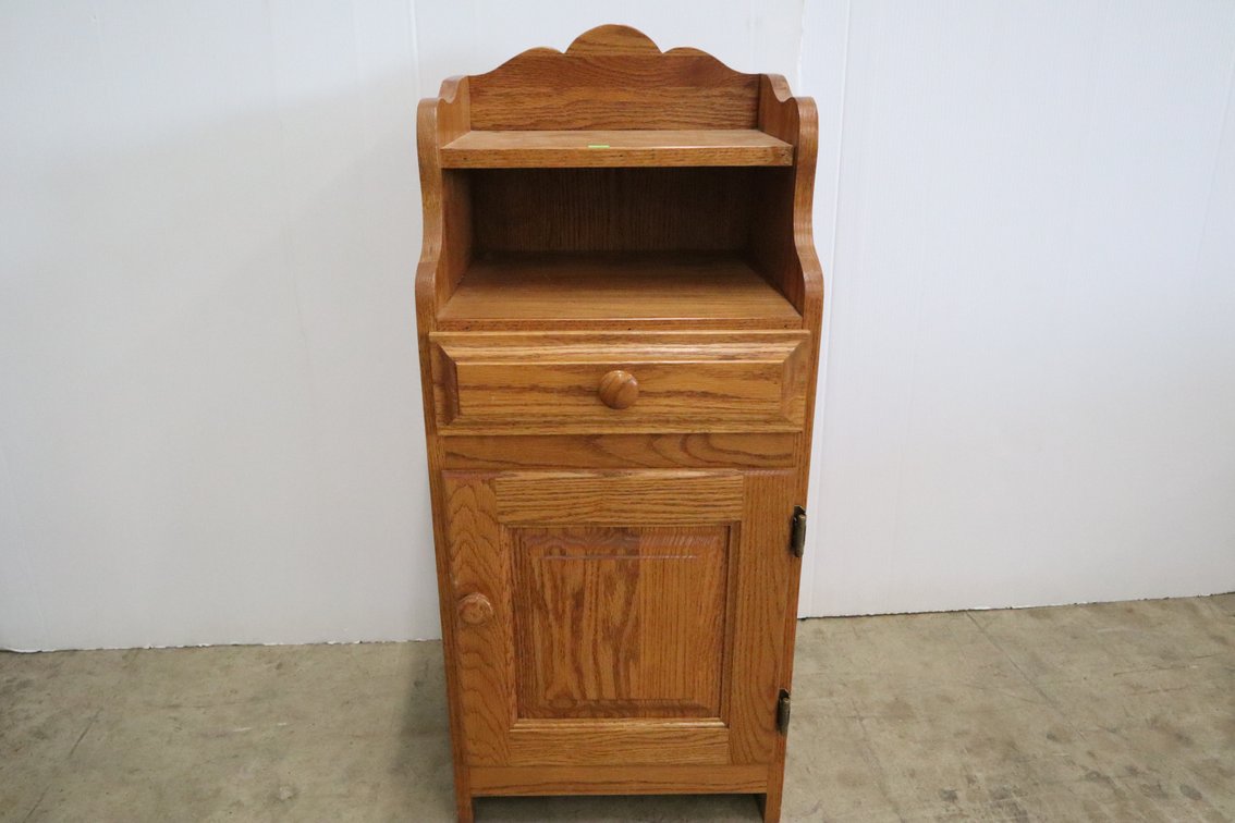 Oak Side Cabinet