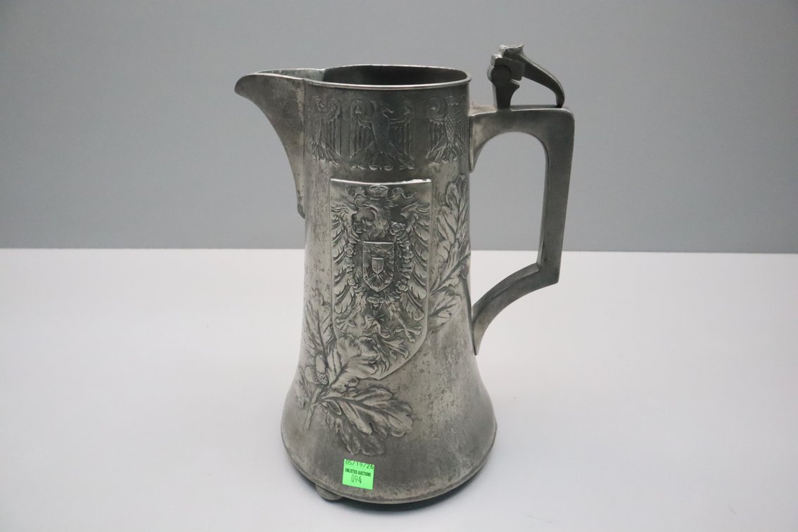 German Pewter Tankard