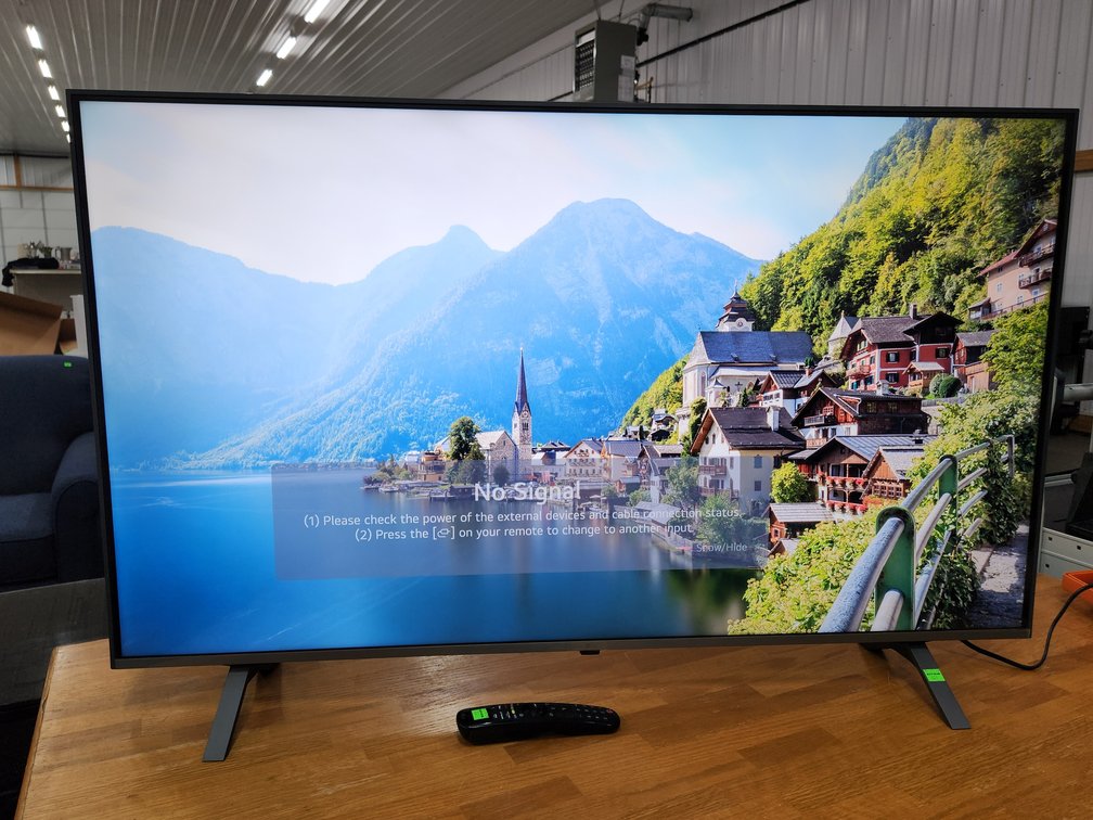 LG 50" 4K Smart Tv