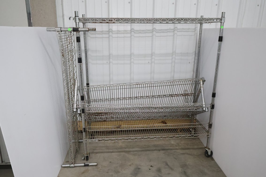 Metal Wire Shelving Unit