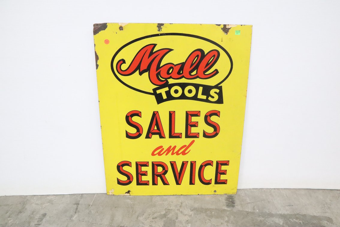 Mall Tools Advertising Chainsaw Signage - Sales and Service