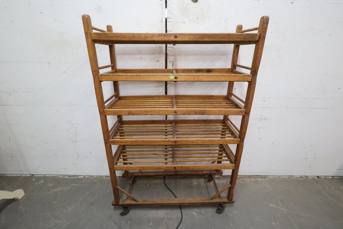 Antique Wood Rack