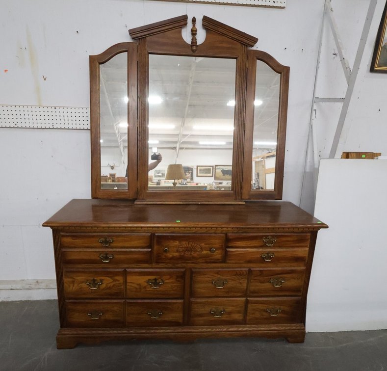 Dresser and Mirror