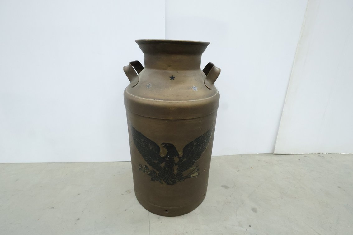 Painted Milk Can