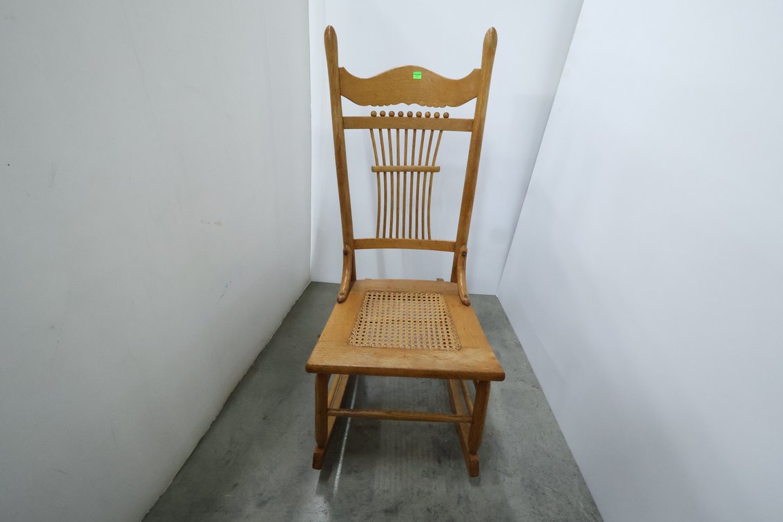 Cane Bottom Rocking Chair