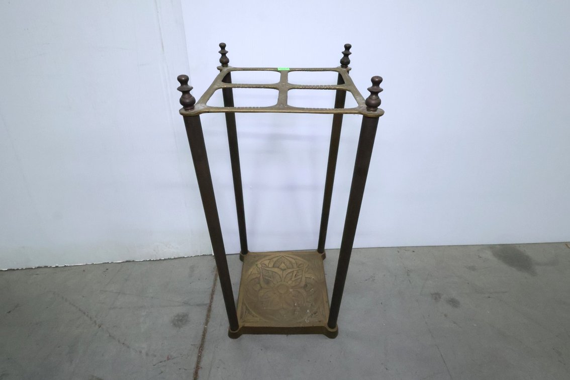 Vintage Brass Umbrella Stand