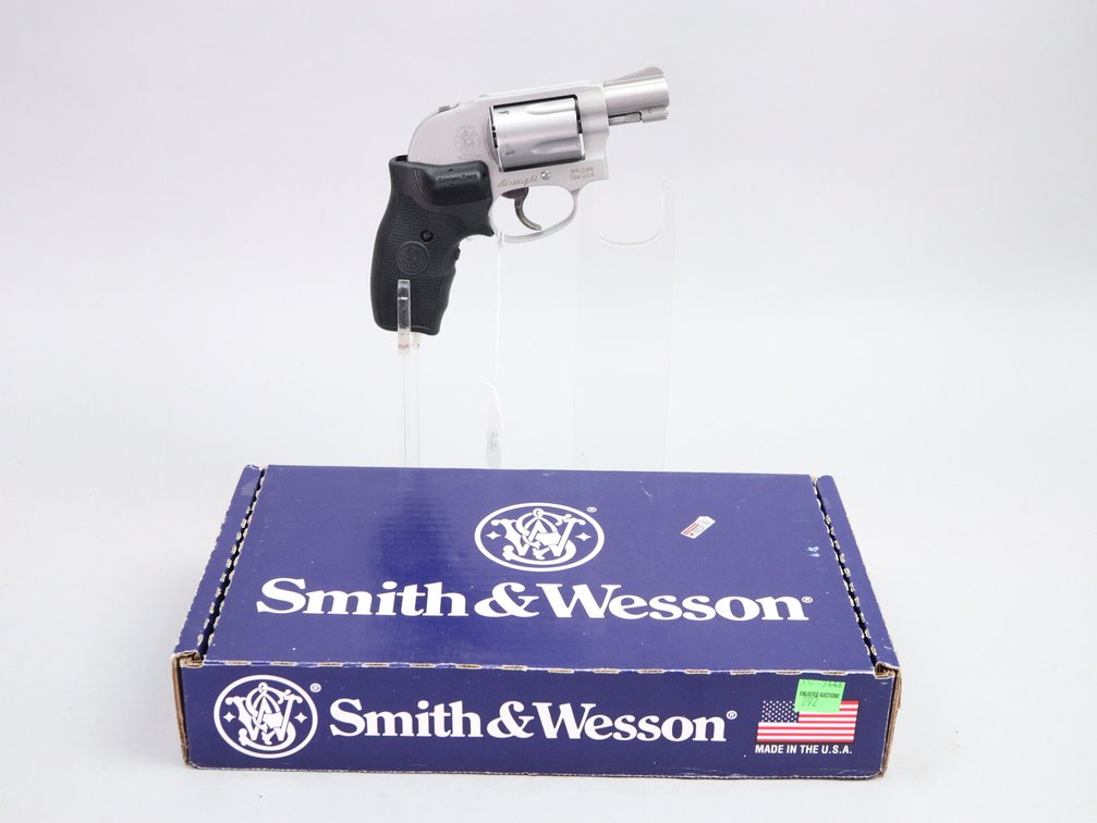Smith and Wesson, Airweight 638-3, 38 S&W Spl +P