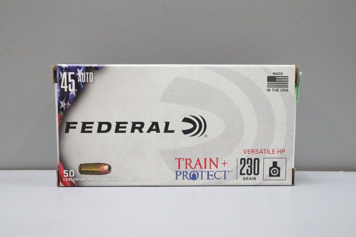 45 Auto Federal Train + Protect
