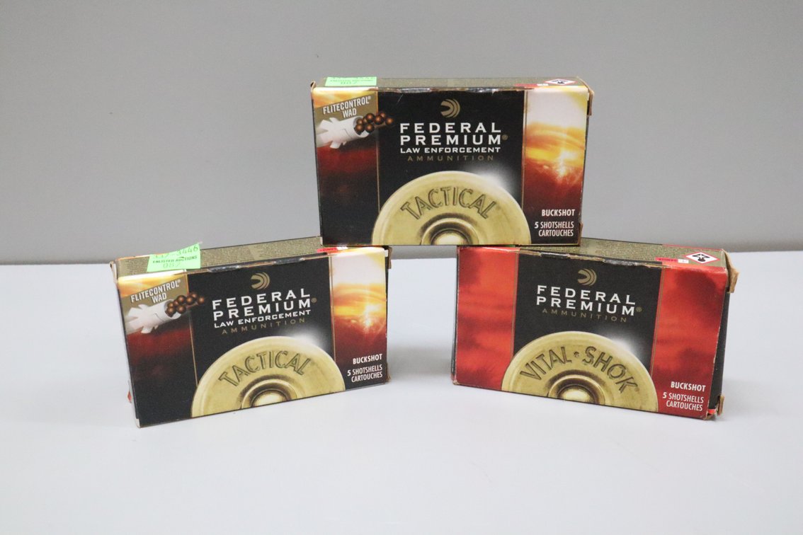 12 GA Federal Premium Buckshot