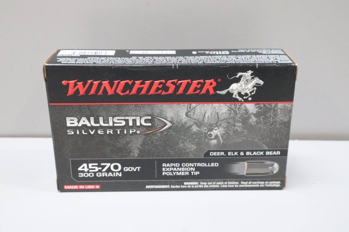 45-70 GOVT Winchester Ballistic Silvertip