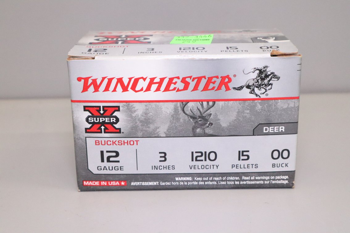 12 Gauge Winchester Super X 00 Buckshot