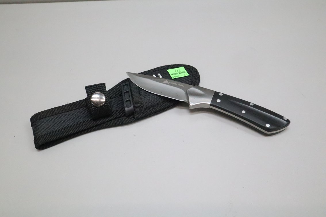 Ozark Trail Fixed-Blade Knife with Nylon Sheath