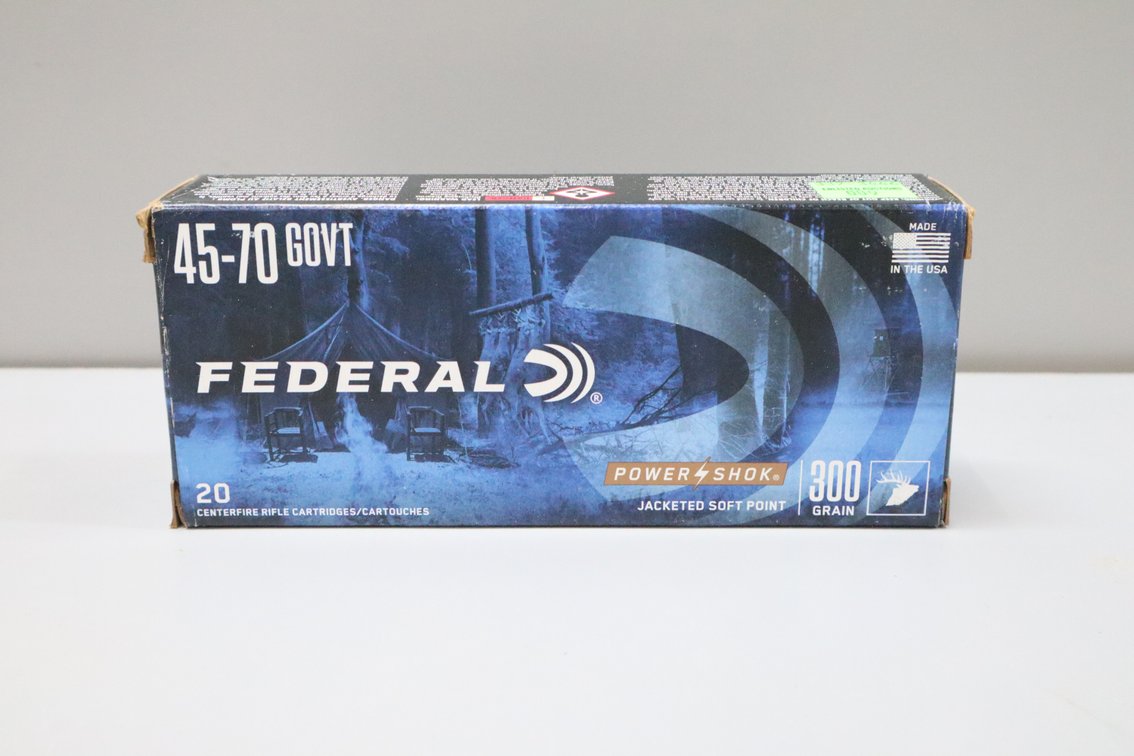 45-70 GOVT Federal Power-Shok