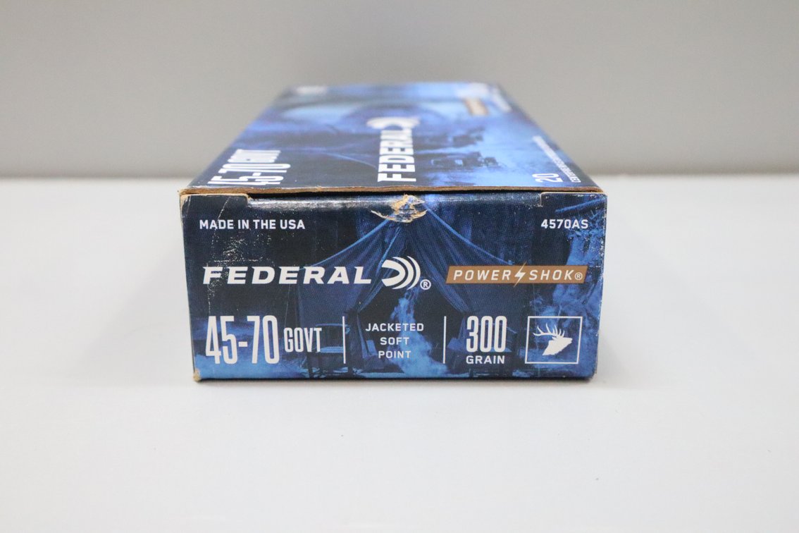 45-70 Govt Federal Power-Shok