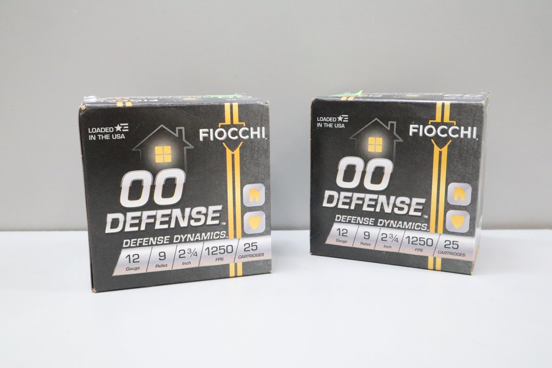 12 Gauge Fiocchi Defense Dynamics 00 Buckshot