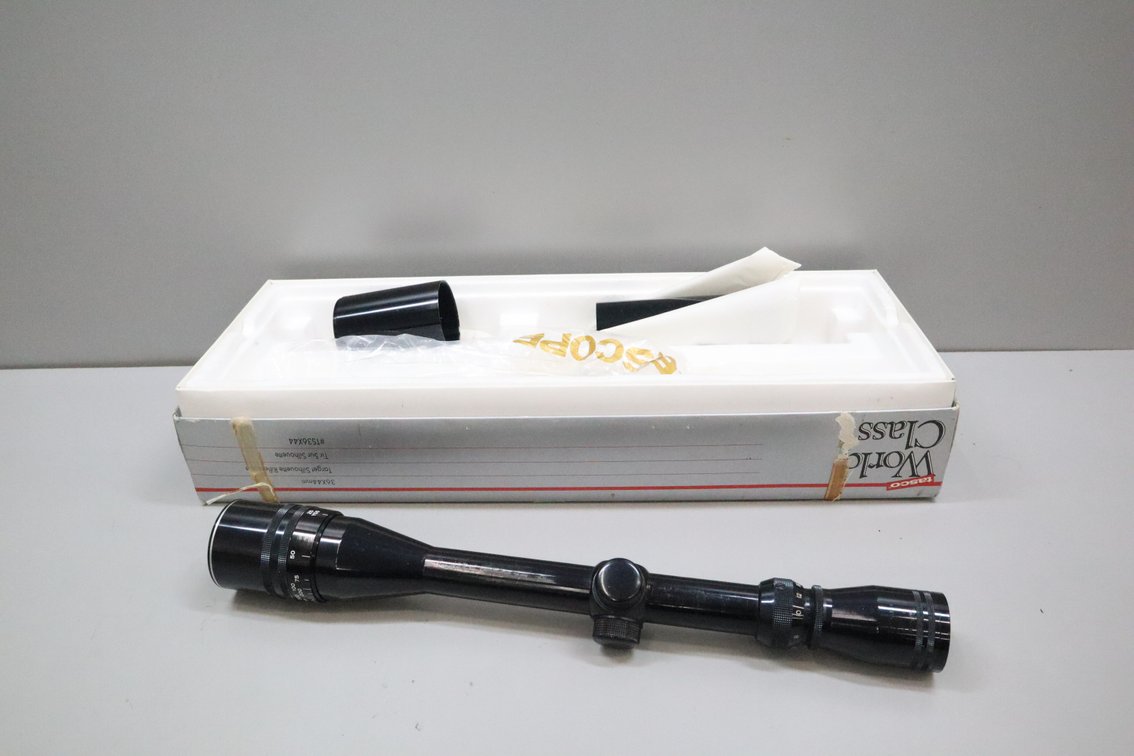 Tasco 6-24x40 Rifle Scope with Sunshade and Box